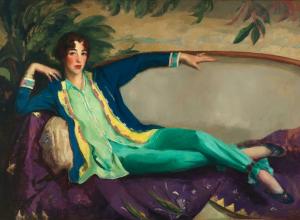 Gertrude Vanderbilt Whitney, 1916, by Robert Henri.