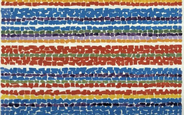 Exploring New Alma Thomas Show At Smithsonian American Art Museum Art   Alma Thomas Painting 