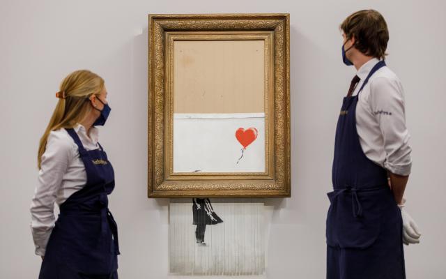 Shredded Banksy Sells Again & Sets a $25.4 Million Record | Art & Object