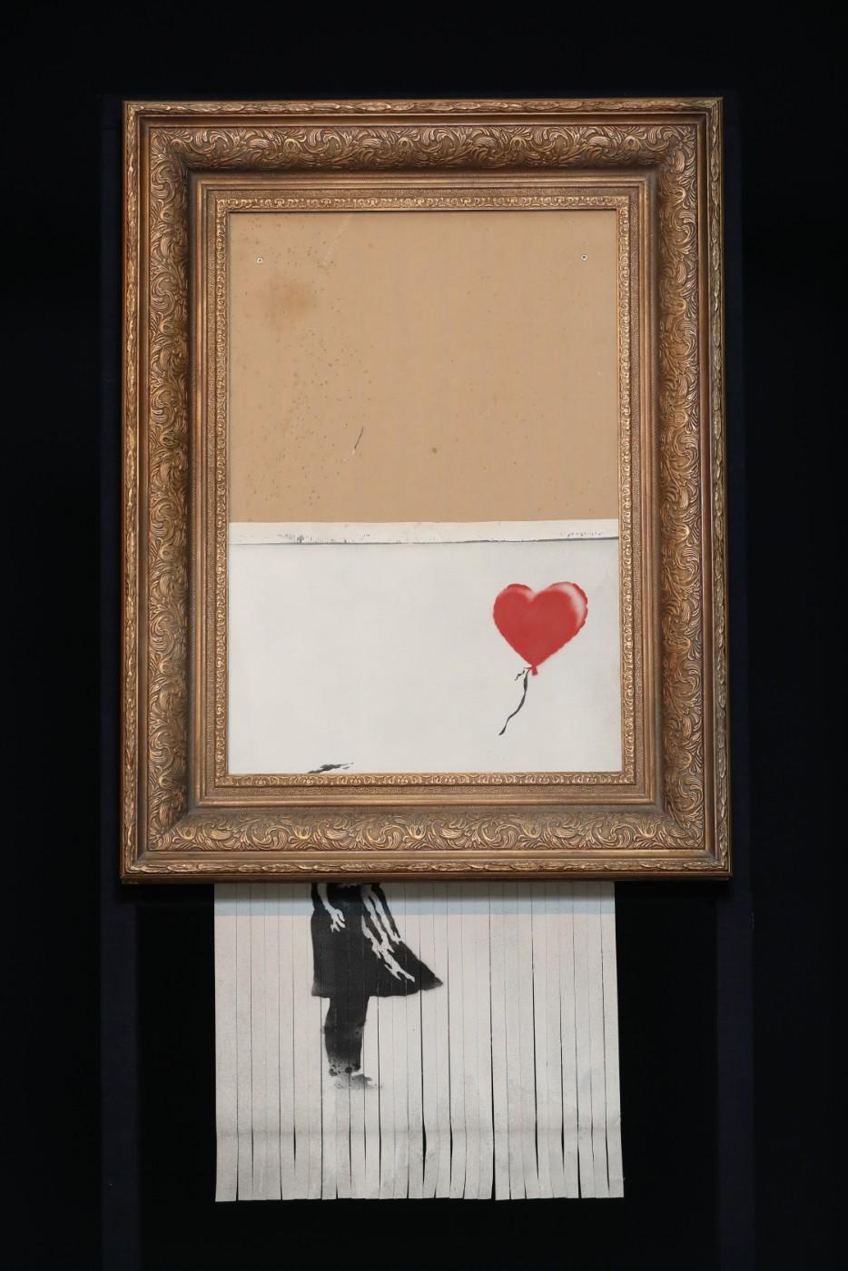 Banksy Declares Shredded Piece Is A New Work Of Art | Art & Object