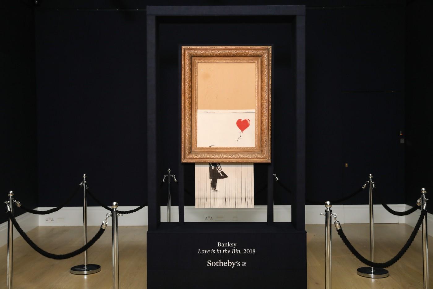 Banksy Declares Shredded Piece Is A New Work Of Art | Art & Object