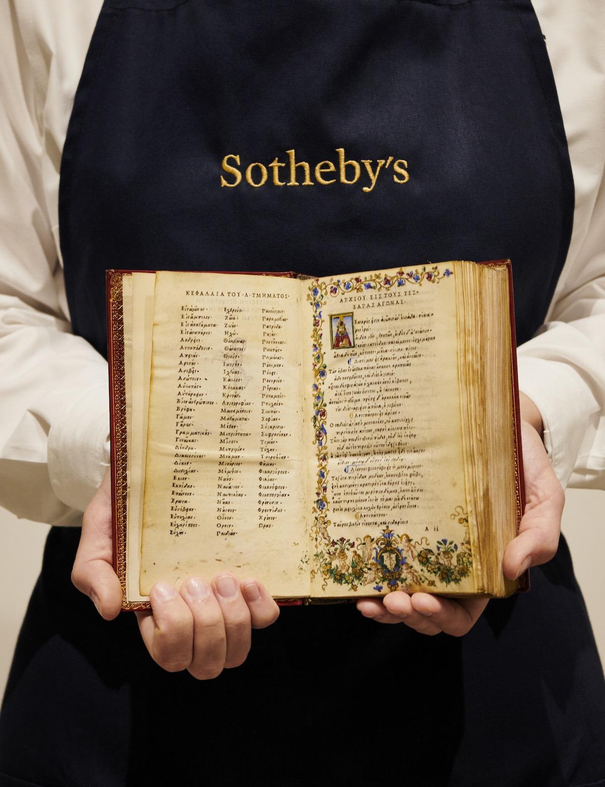 Rare Book Sale To Bring In Over $25 Million At Sotheby's | Art & Object