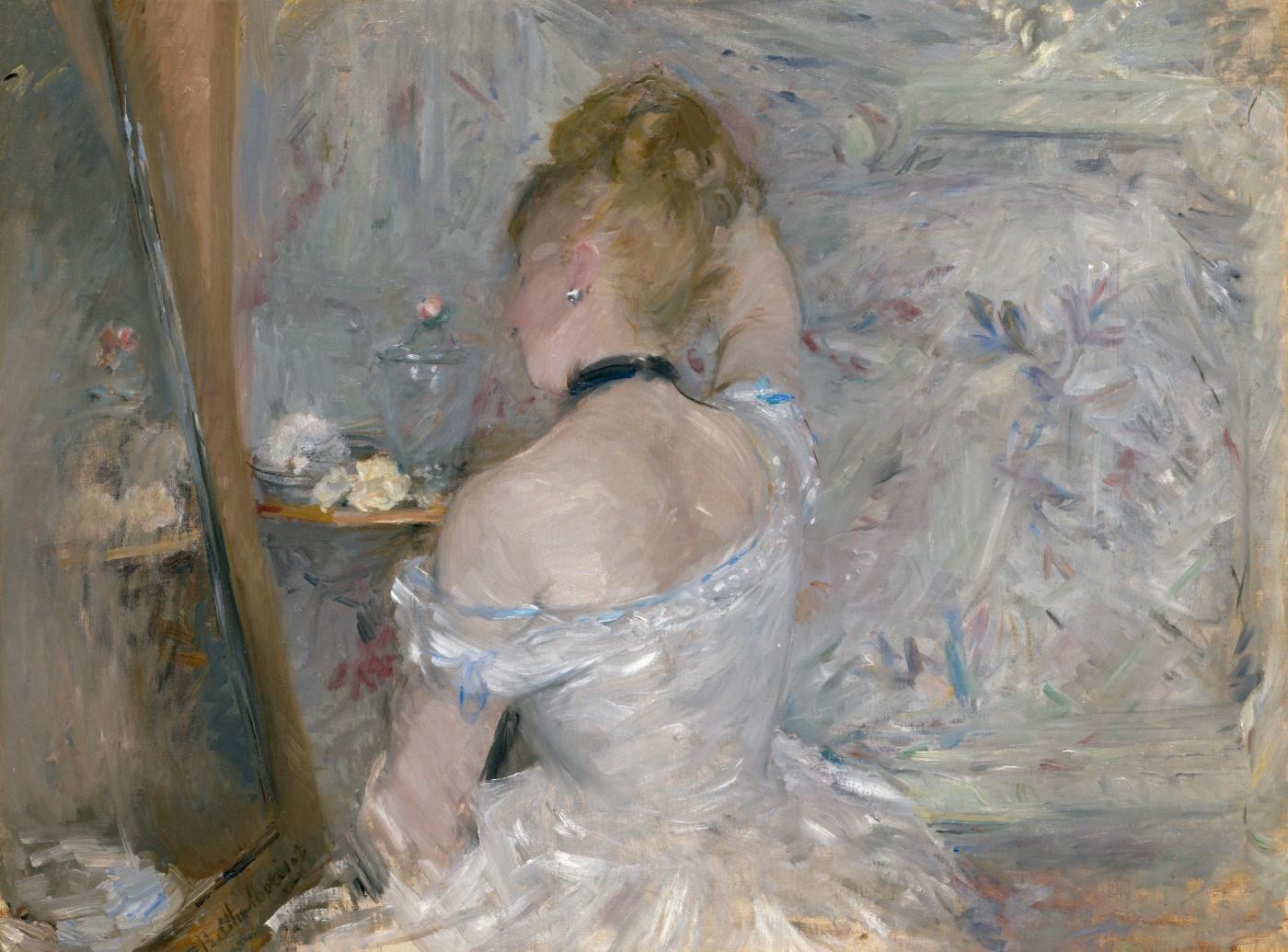 Berthe Morisot Reclaims Her Place In Art History Art Object   Cat 22 Woman Her Toilette 1875 1880 Edited 