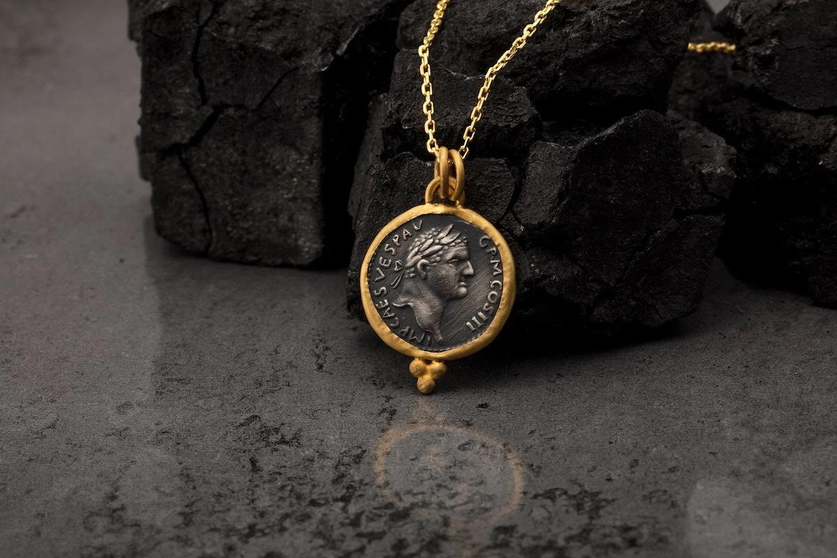 ancient coin pendants