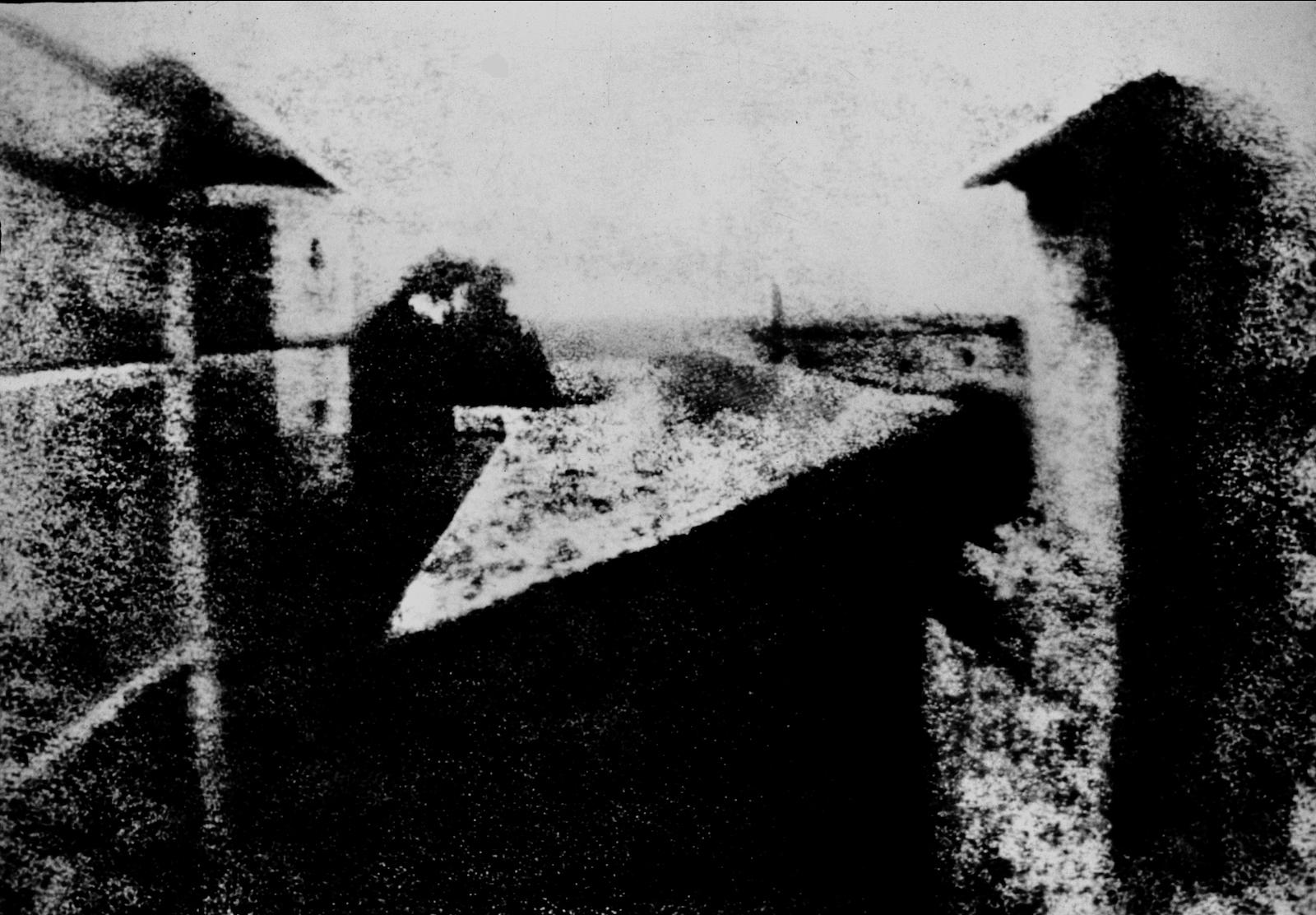 What You Don T Know About The World S Oldest Photograph Art Object   Joseph Nicephore Niepce View Window Le Gras Enhanced Version Helmut Gersheim Performed C 1952 C 1826 