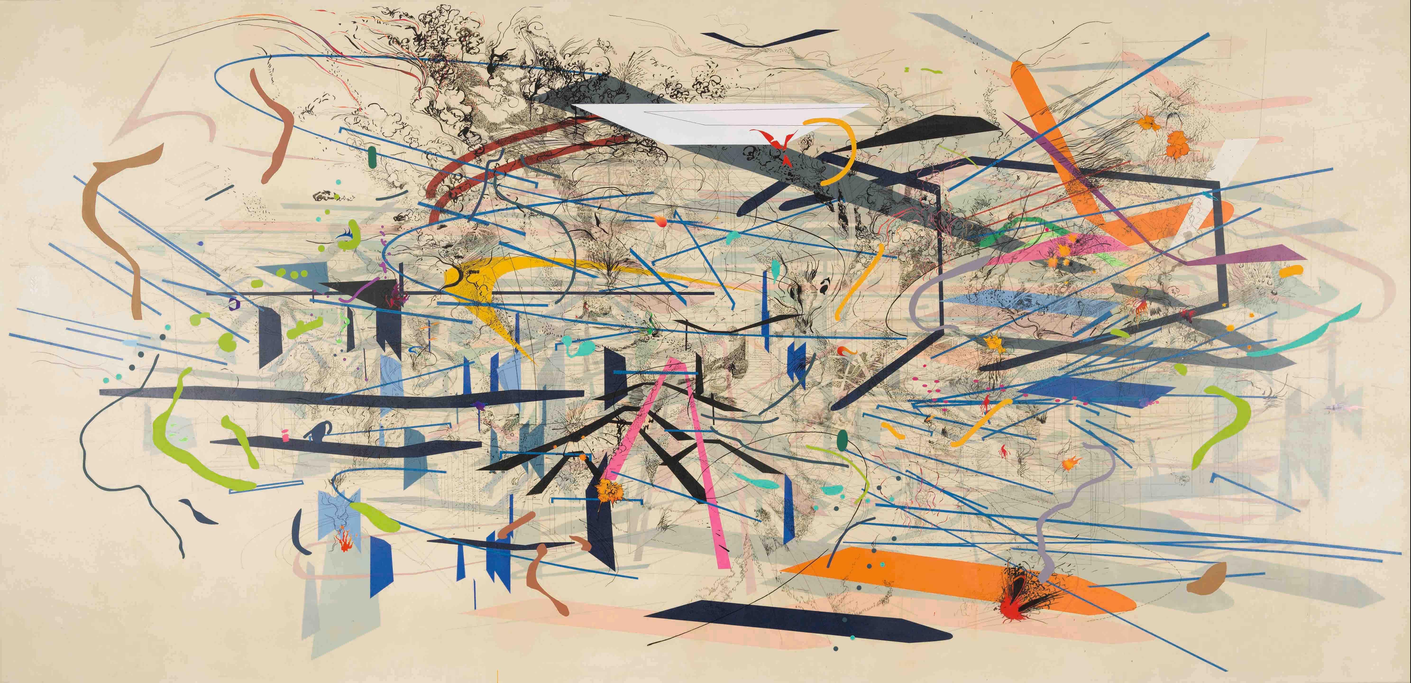 First Comprehensive Survey of Julie Mehretu is at The Whitney Art