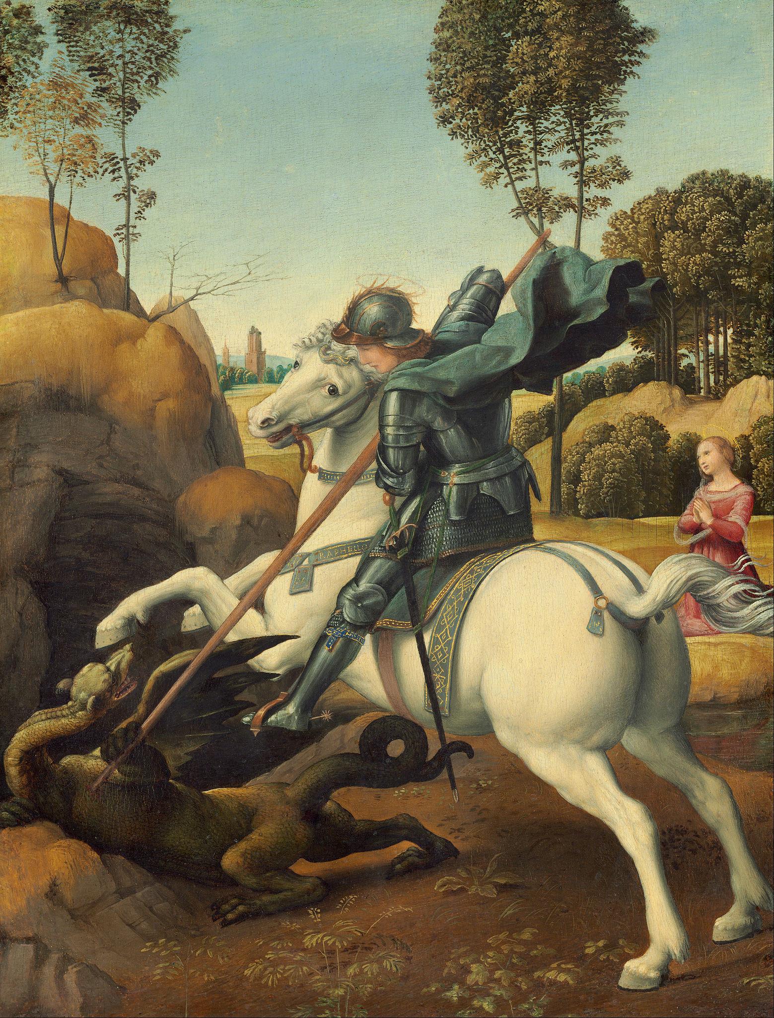 The History And Iconography Of St. George And The Dragon | Art & Object