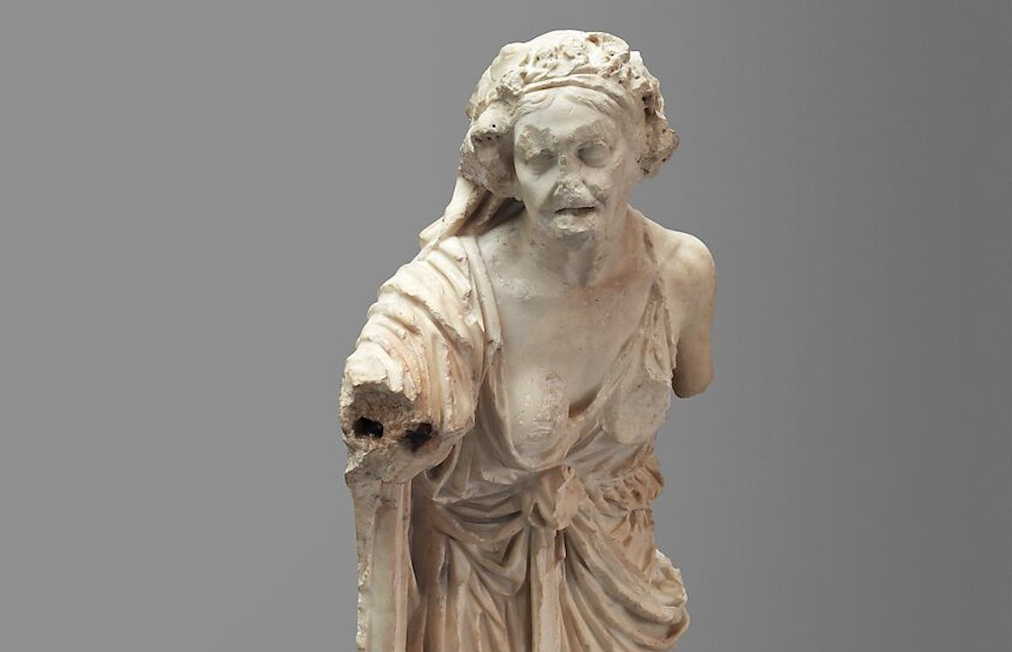 roman statue face drawing