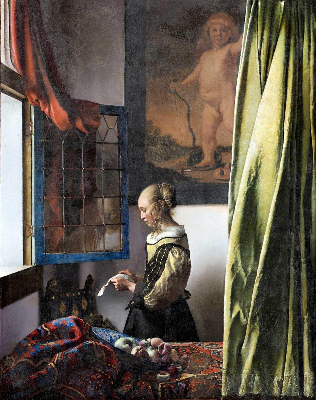 Rijksmuseum Stages The Largest Vermeer Exhibition Ever Art Object   Vermeer Window Reading 