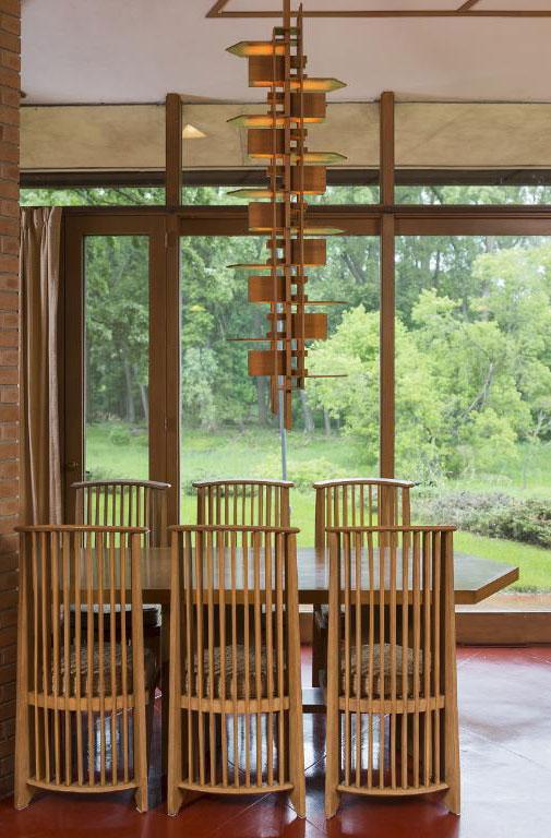 frank lloyd wright dining chairs