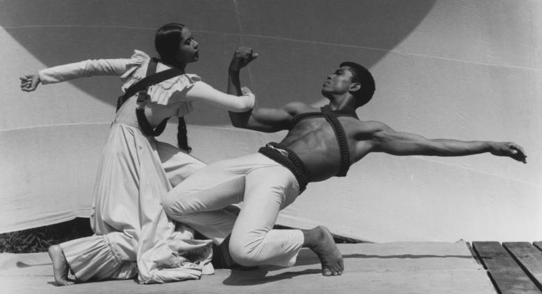 Carmen de Lavallade and Alvin Ailey at Jacobs Pillow, 1961. 