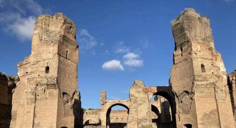 The baths of Caracalla.