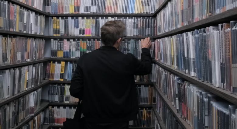 Screen capture from Criterion's "Willem Dafoe’s Closet Picks"