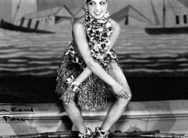 Josephine Baker performing the Charleston