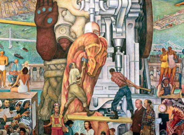 Diego Rivera, The Marriage of the Artistic Expression of the North and of the South on this Continent (Pan American Unity), 1940.