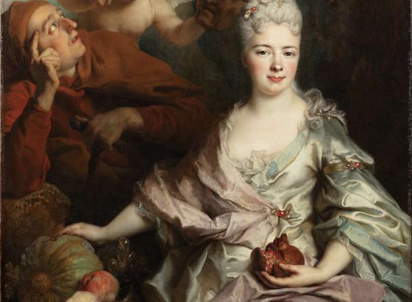 Dating from 1710-1714 when Largillière was at the height of his powers and popularity, Portrait of Madame de Parabère or Portrait of a Lady as Pomona (estimate $1/1.5 million)