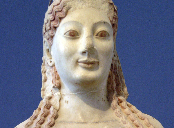 Peplos Kore, c. 530 BC