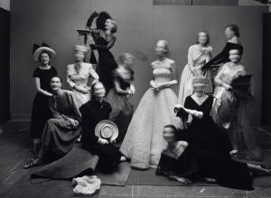 Irving Penn, 12 Models Moving Their Heads, New York, 1947, Nicola Erni Collection, Zug