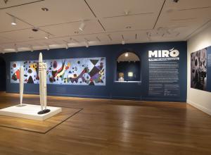 Miró and the United States Installation