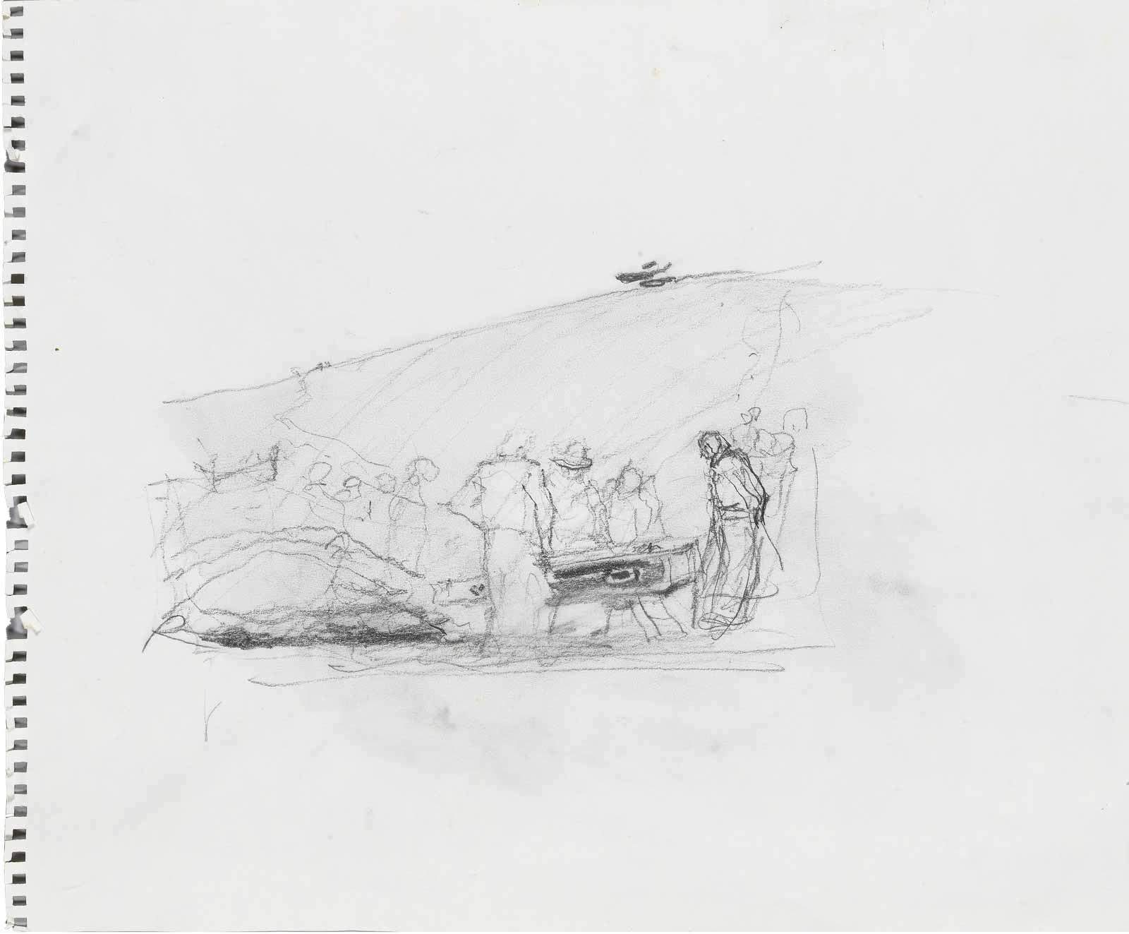 Pencil drawing The Sweep by Andrew Wyeth 1967  The incred  Flickr