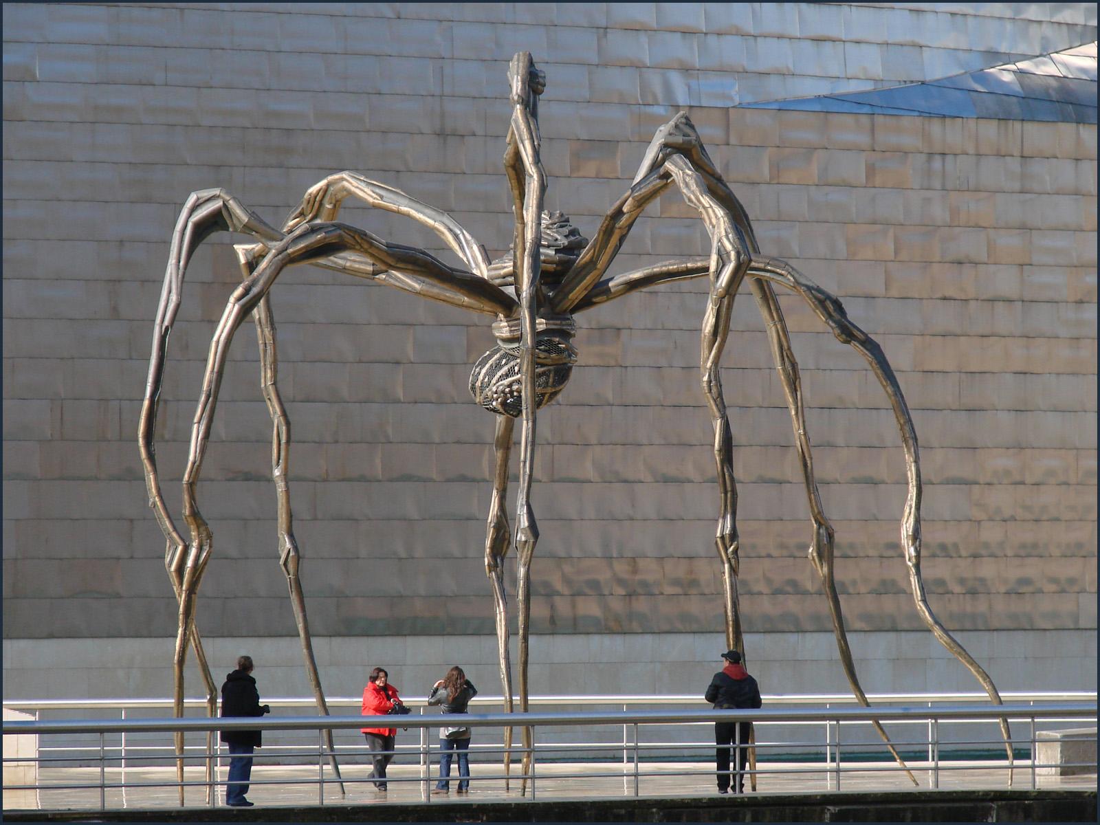 Palm Springs Art Museum - Spiders have been a recurring theme in the work  of Louise Bourgeois since the late 1940s. While many may see spiders as  menacing, Bourgeois thought of them
